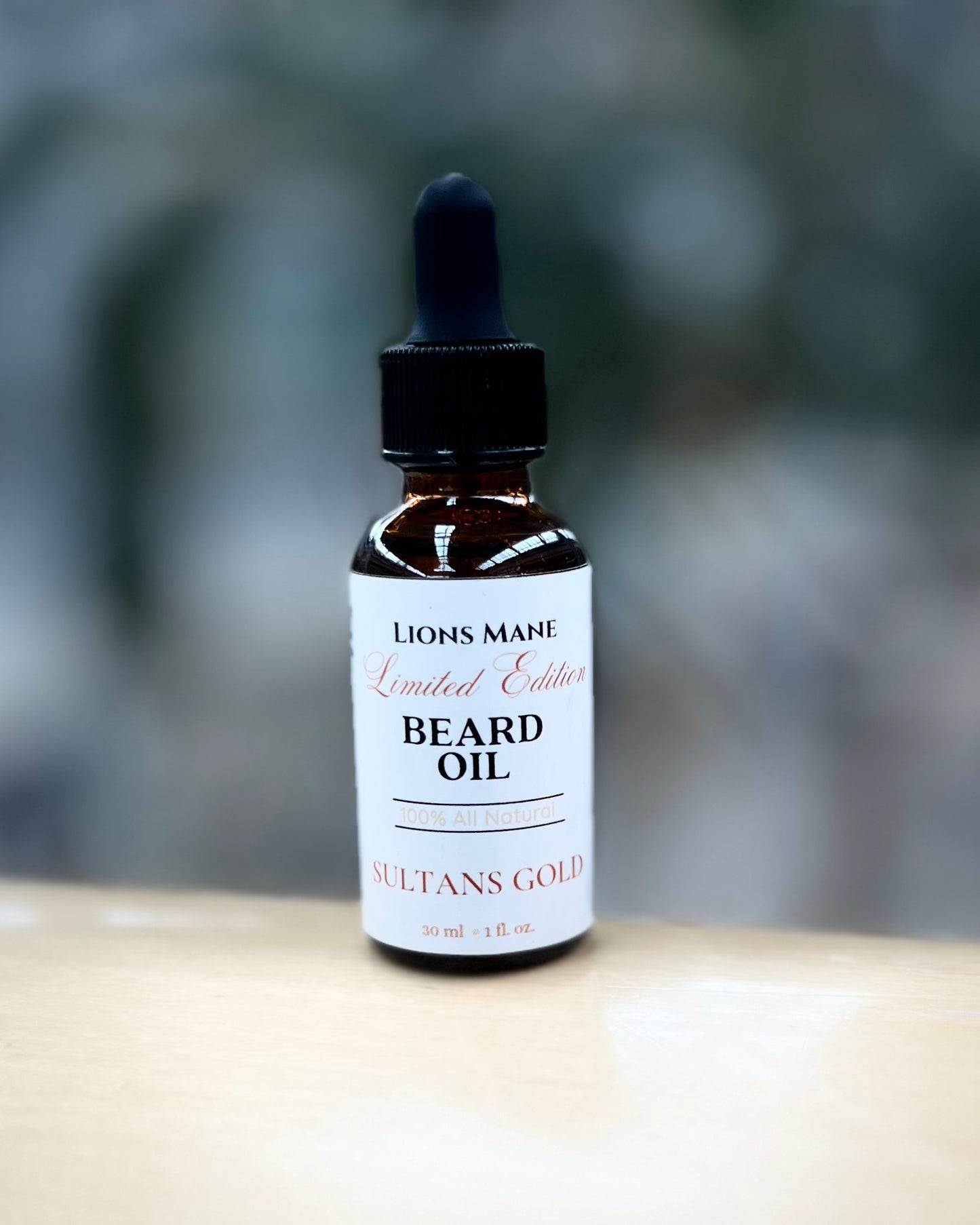 Lions Mane Beard Finishing Oil