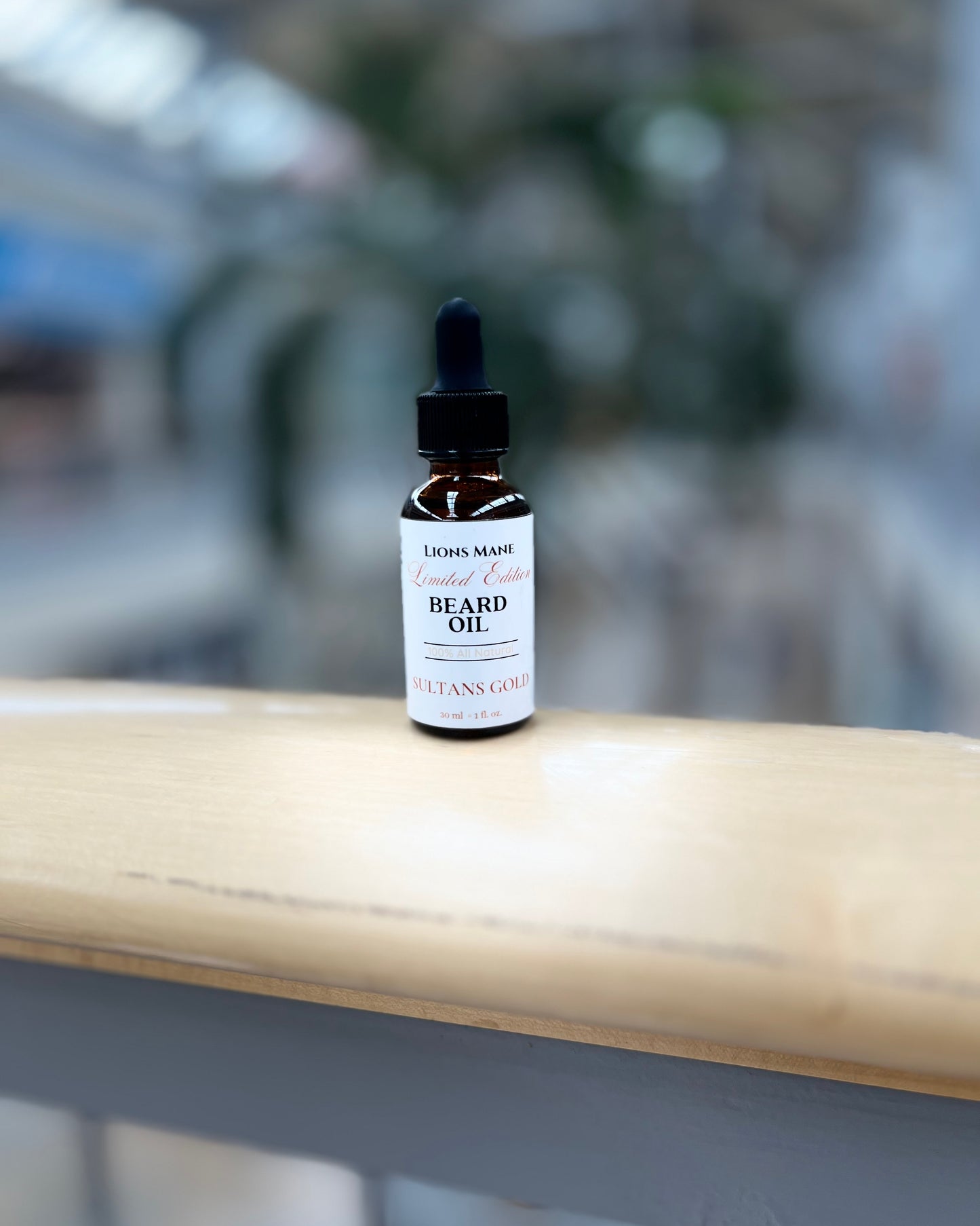 Lions Mane Beard Finishing Oil