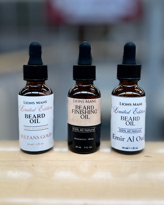 Lions Mane Beard Finishing Oil